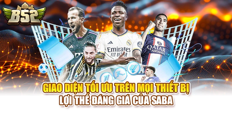 Giao diện tối ưu trên mọi thiết bị – lợi thế đáng giá của SABA 